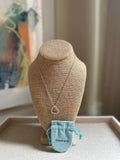 Vintage Tiffany & Co. Menard heart necklace