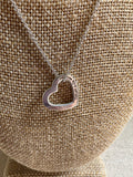 Vintage Tiffany & Co. Menard heart necklace