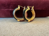 Vintage Monet hoops