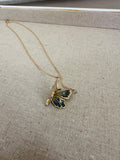 Vintage butterfly necklace