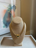 Vintage Heart Necklace