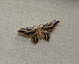 Vintage Camrose & Kross JBK
Jackie Kennedy Enamel
Butterfly Gold Tone Brooch