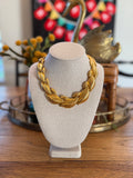 Monet Leaf Necklace