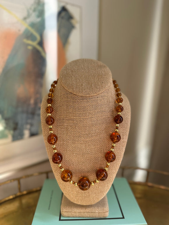 Vintage beaded necklace