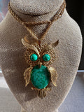 Vintage Owl Necklace