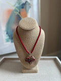 Vintage cloisonné necklace