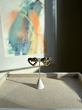 Vintage Heart Earrings