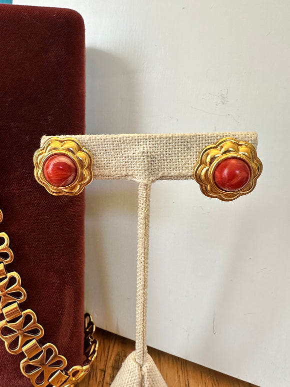 Vintage Monet earrings