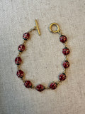 Ladybug bracelet