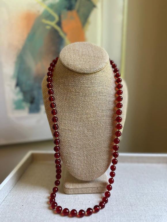 Red Monet Necklace