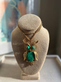 Vintage Owl Necklace